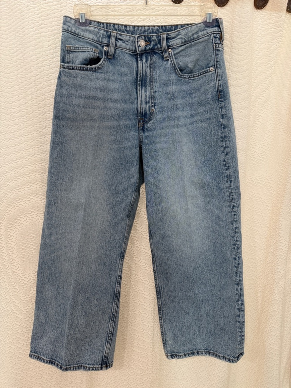 Classic Relaxed Fit Blue Jeans